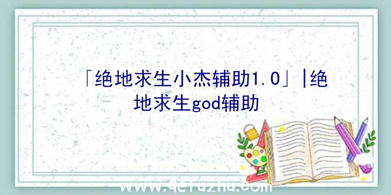 「绝地求生小杰辅助1.0」|绝地求生god辅助